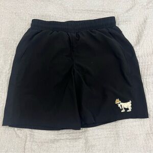 GOAT USA 7” Athletic Shorts Black Men’s Medium